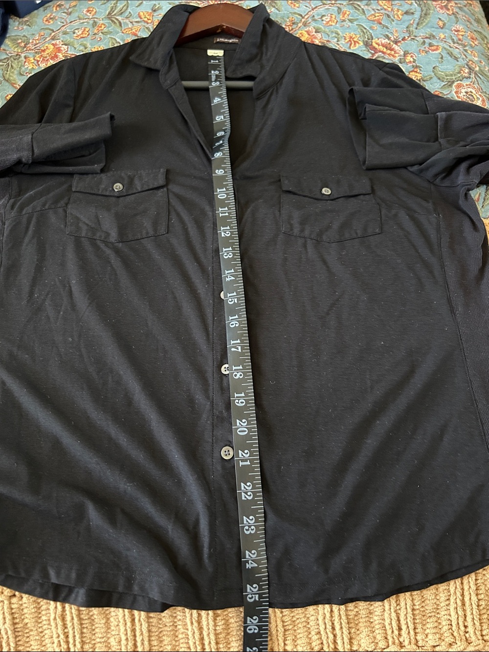J.McLaughlin Brynn Top Black - Picture 6 of 7